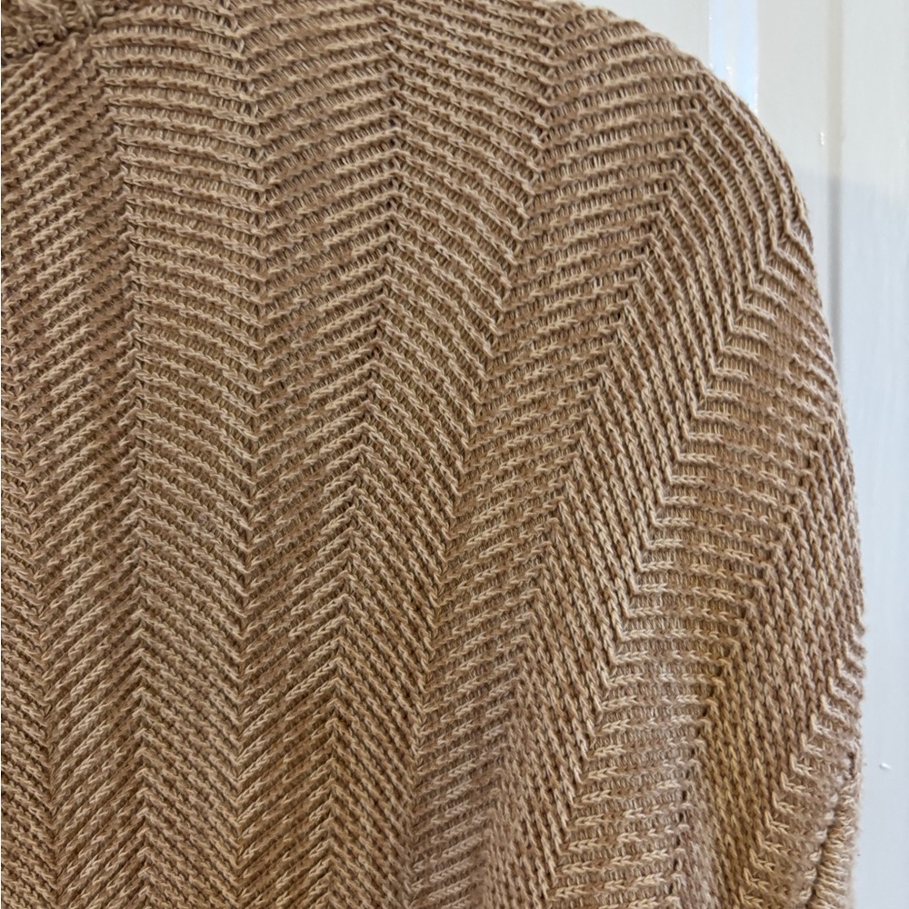 Classic Ralph Lauren Chaps Herringbone sweater Y2K, Large 100% cotton - Picture 4 of 6
